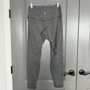 Lululemon Align Marled Gray Leggings Size 10
